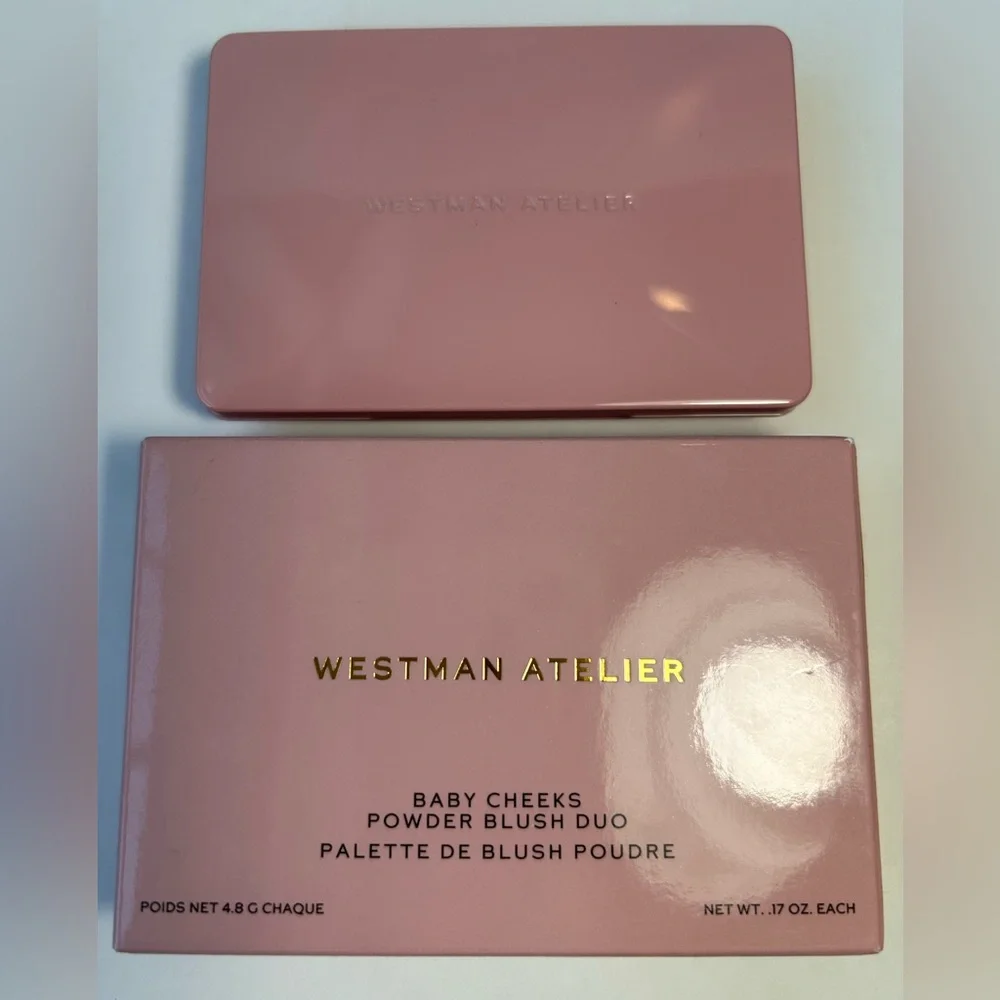 NWT🌷Westman Atelier Baby Cheeks Powder Duo in Sable & Suede